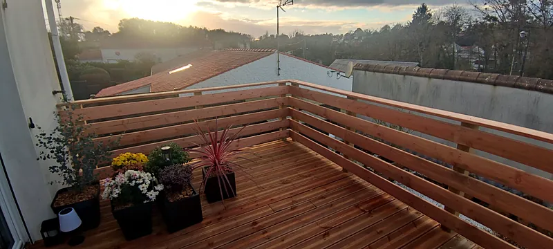 Terrasse en bois réalisée par Antho Rénova